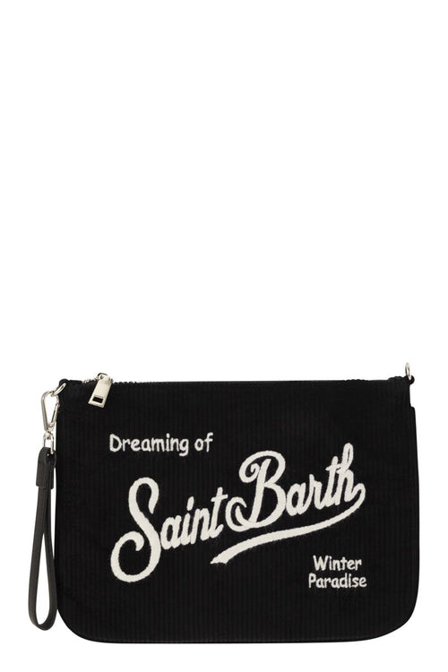 Pochette Bag With Shoulder Strap in Black | PAR0009
