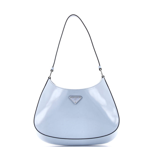 PRADA Cleo Shoulder Bag Spazzolato Leather Medium