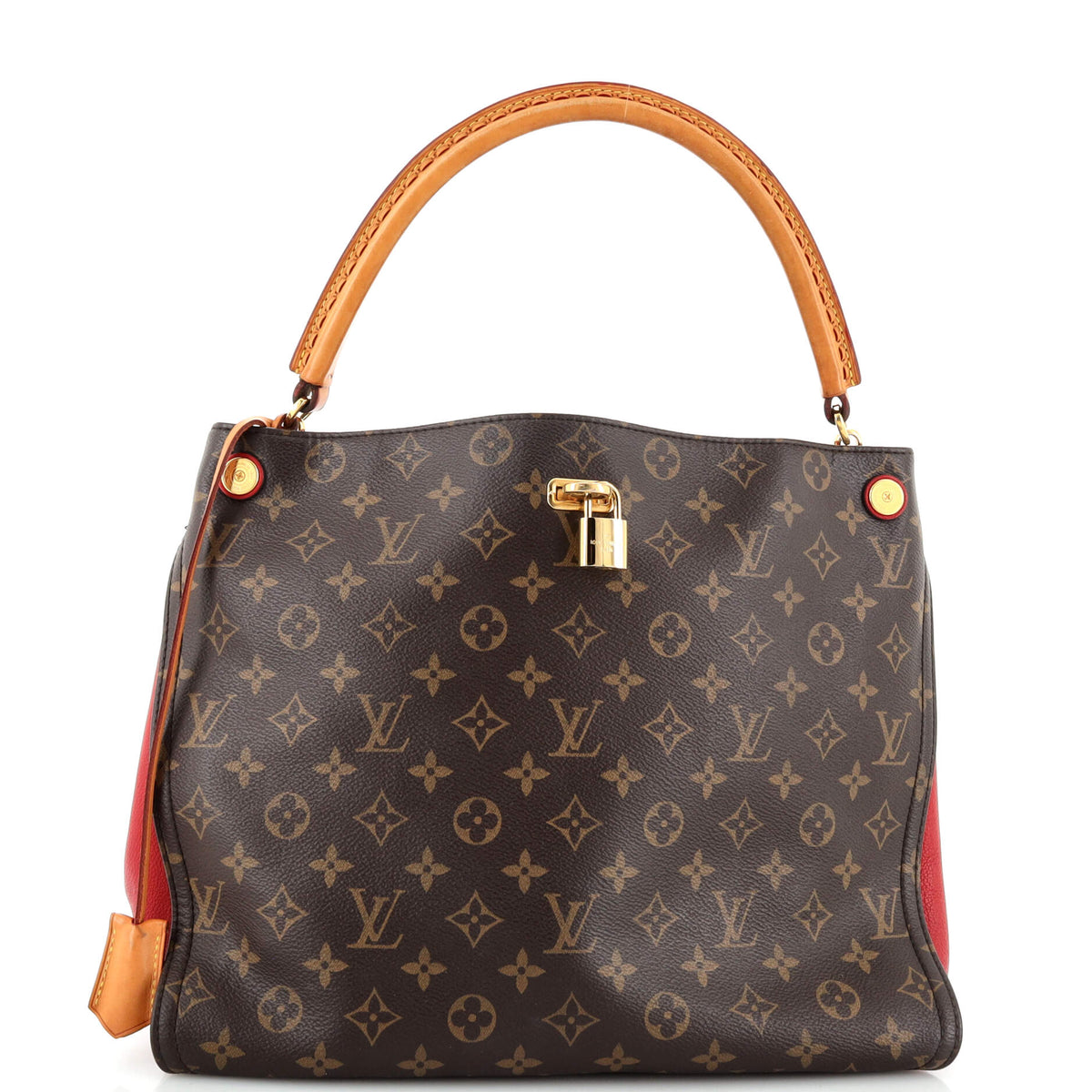 Louis Vuitton Gaia Handbag Monogram Canvas