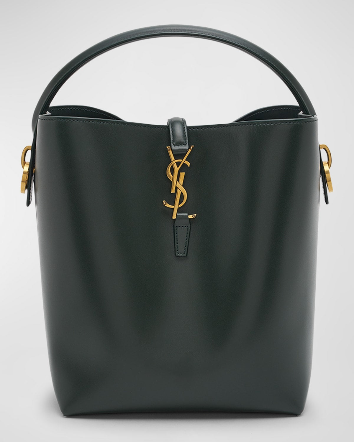 Saint Laurent Le 37 YSL Bucket Bag in Smooth Leather