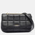 DKNY Black Quilted Leather Flap Shoulder Bag