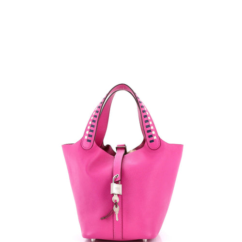 Picotin Lock Bag Tressage Epsom PM