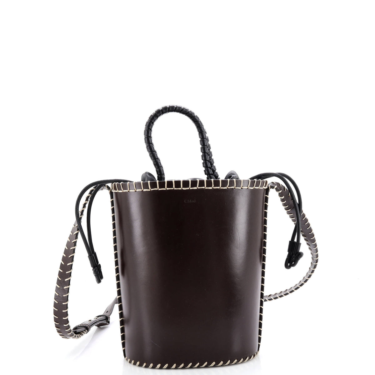 Chloe CHLOE Louela Bucket Bag Leather Mini