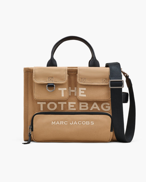 Marc Jacobs The Cargo Canvas Medium Tote Bag in Camel