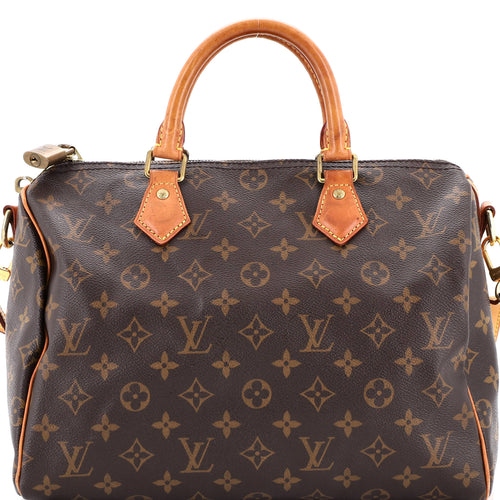 Speedy Bandouliere Bag Monogram Canvas 30
