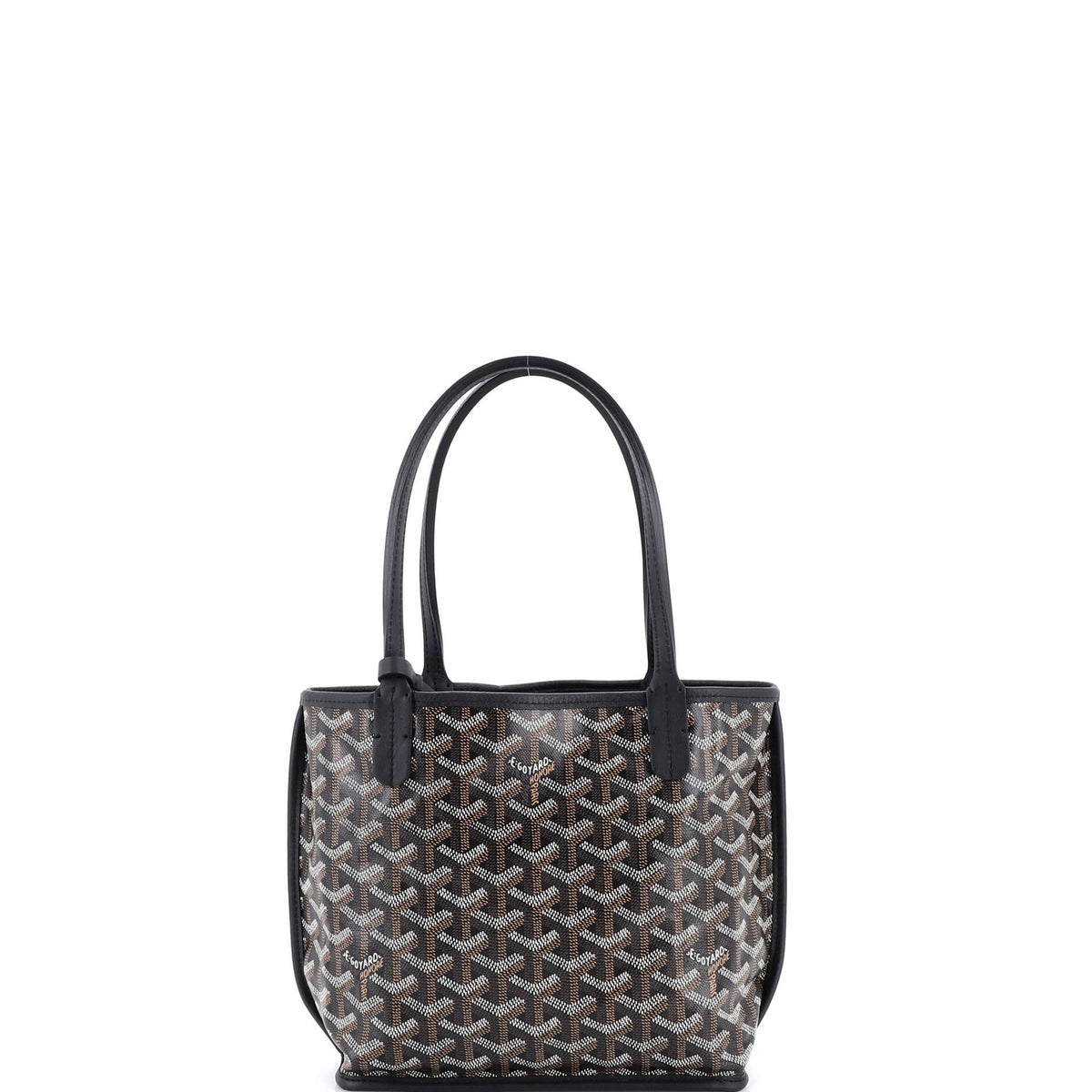 Goyard GOYARD Anjou Reversible Tote Coated Canvas Mini