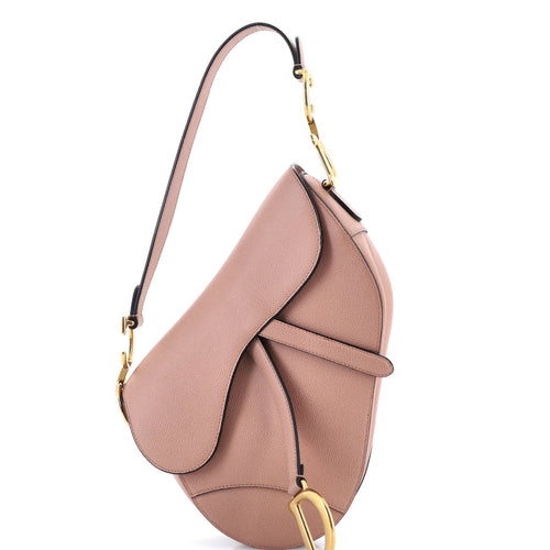 Saddle Handbag Leather Medium