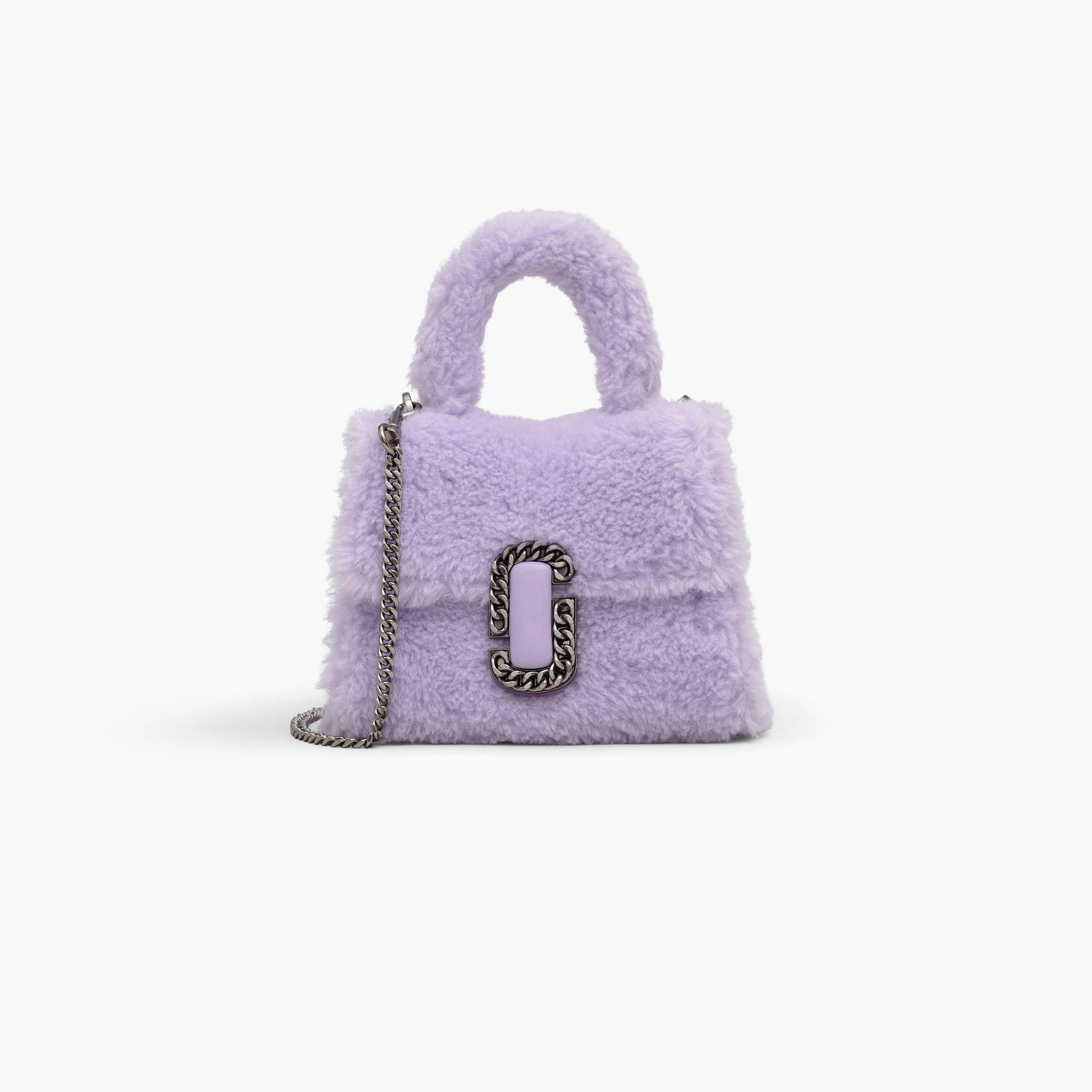 Marc Jacobs The Teddy St. Marc Mini Top Handle Bag in Lilac