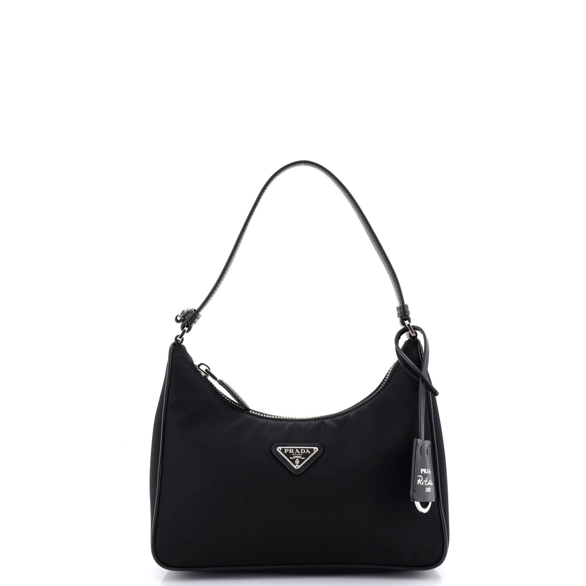 Prada PRADA Re-Edition 2005 Hobo Tessuto with Saffiano Leather Mini