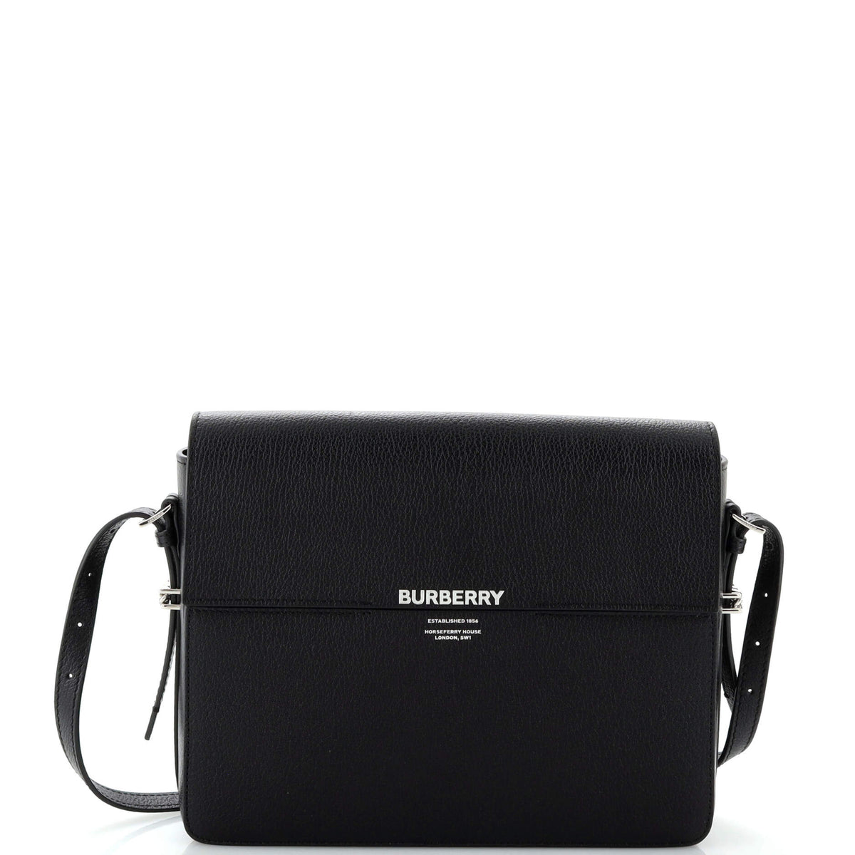 Burberry Grace Flap Bag Leather Large