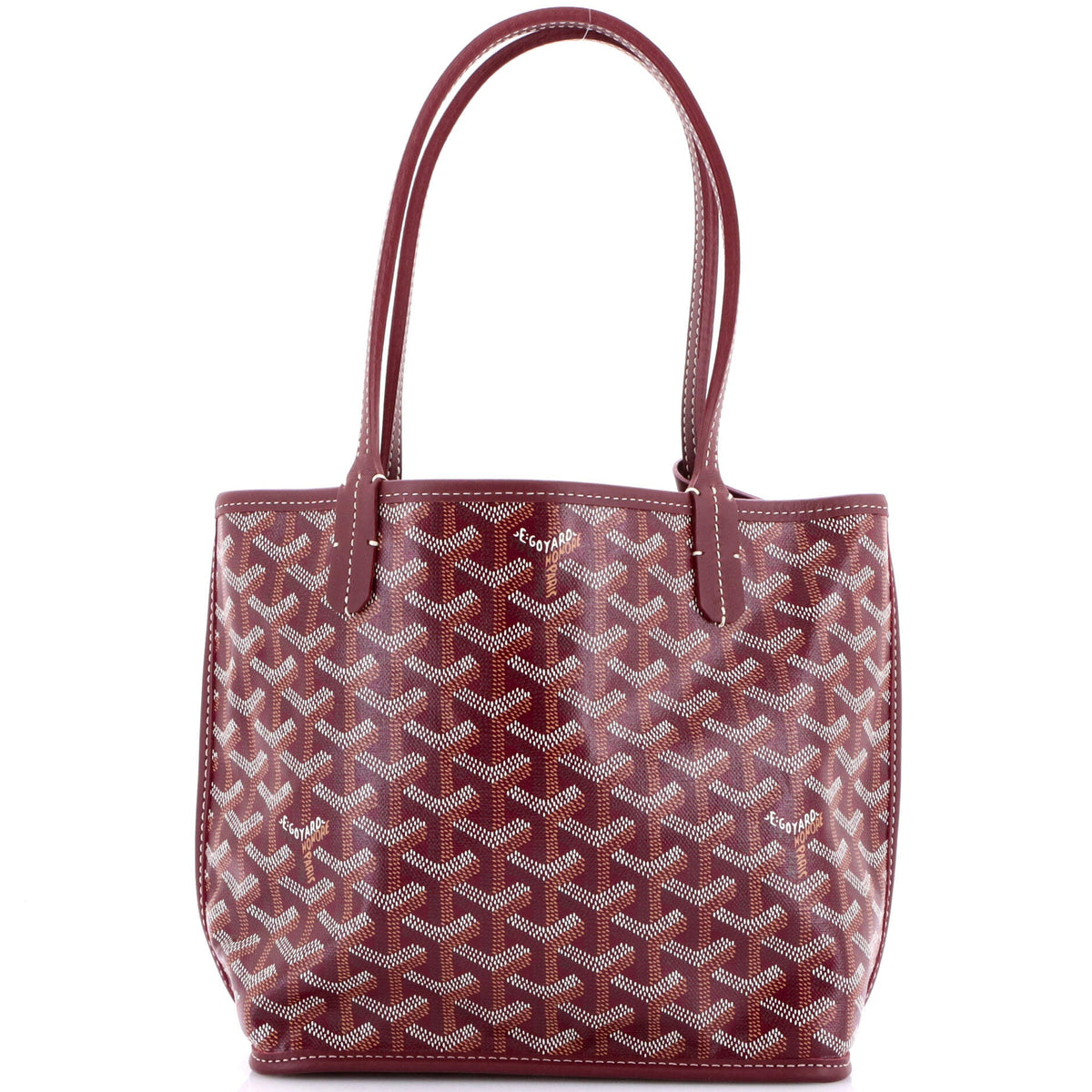 Goyard GOYARD Anjou Reversible Tote Coated Canvas Mini