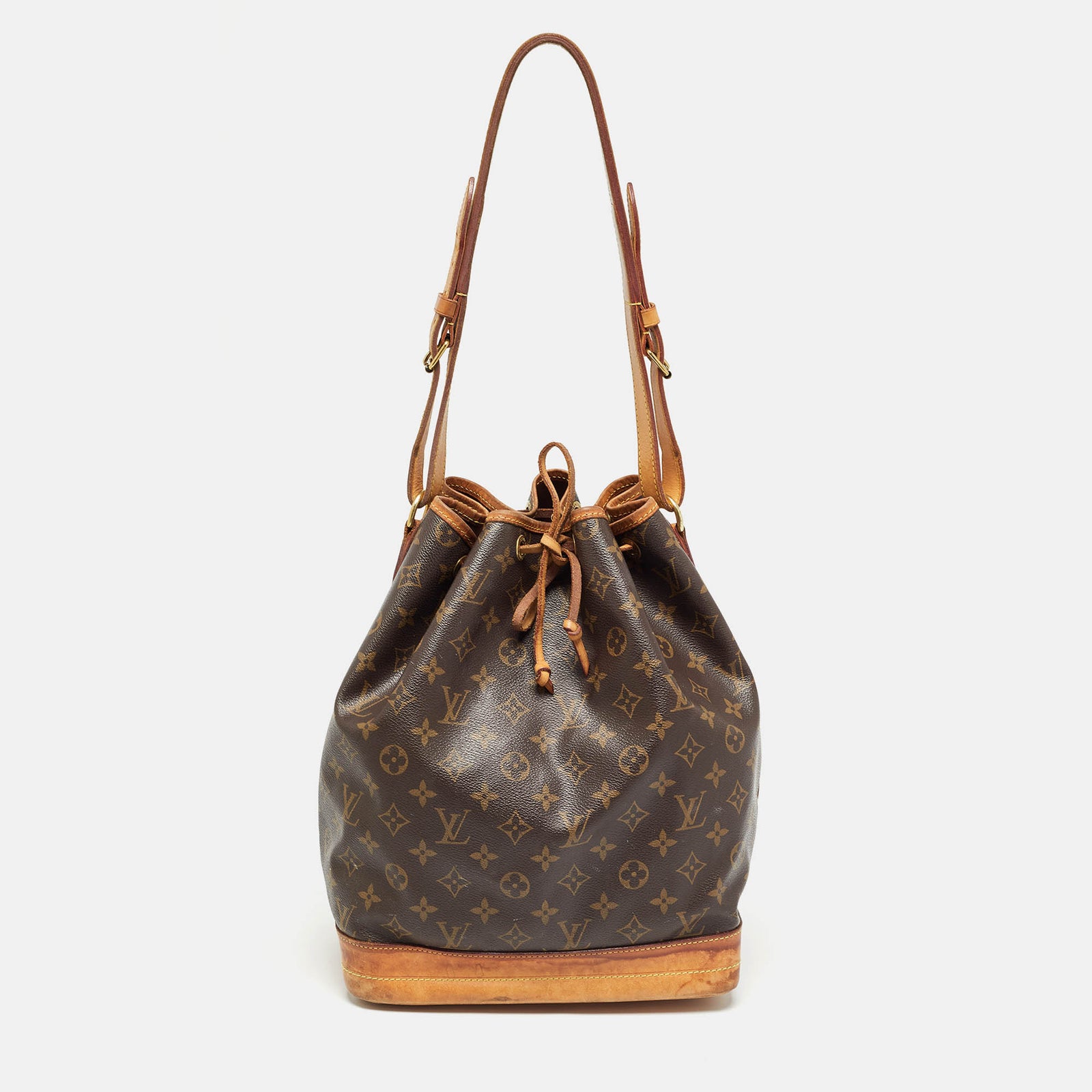 Louis Vuitton Grand sac à cordon en toile monogrammée Noe