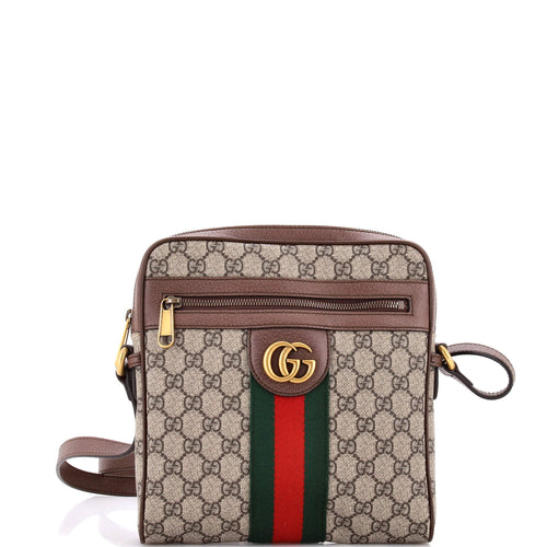 GUCCI Ophidia Messenger Bag GG Coated Canvas Small