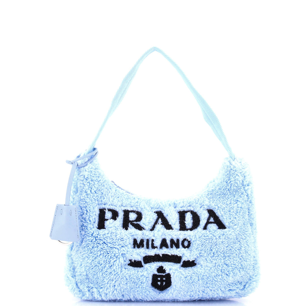 Prada PRADA Re-Edition 2000 Hobo Terry Cloth Mini