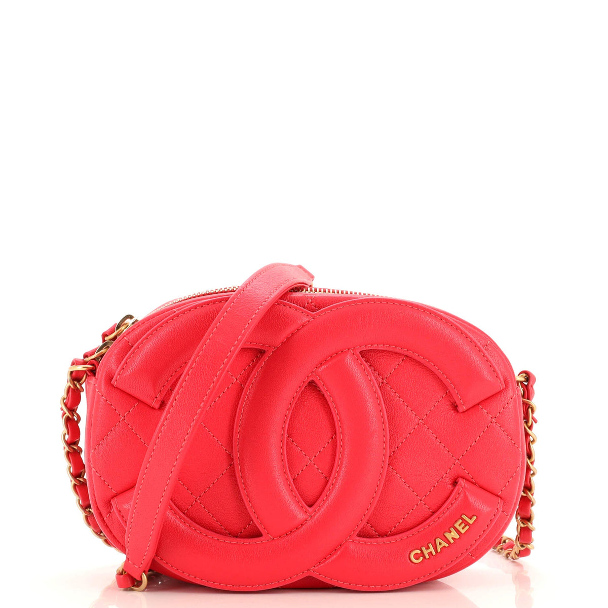 Chanel CHANEL Coco Midnight Camera Case Quilted Lambskin Small