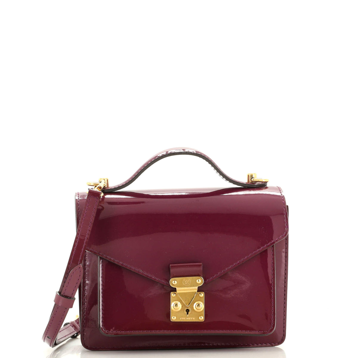 Louis Vuitton Monceau Handbag Vernis BB