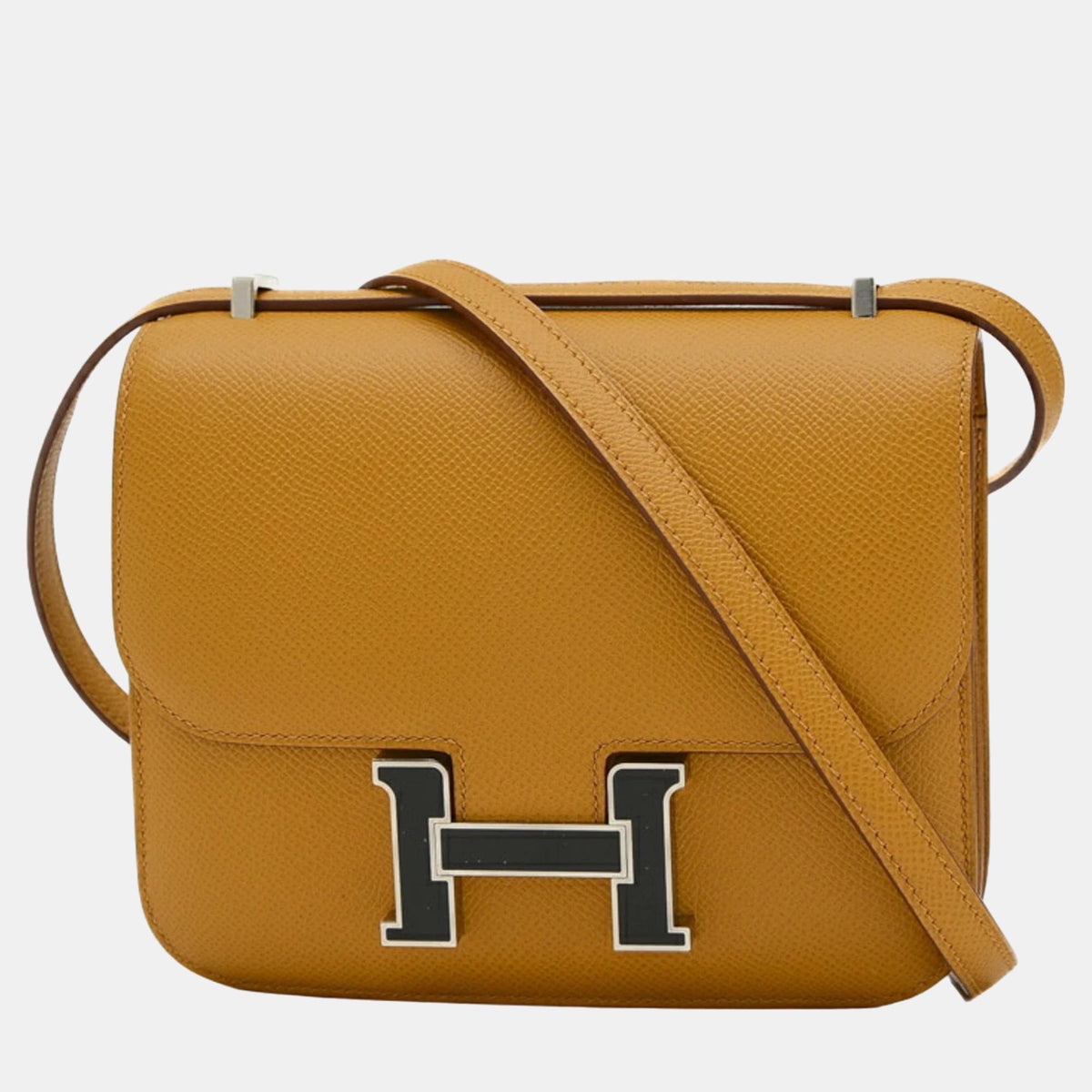 Hermès Epson Sesame Lacquer Hardware Constance 18 Miroir Bag