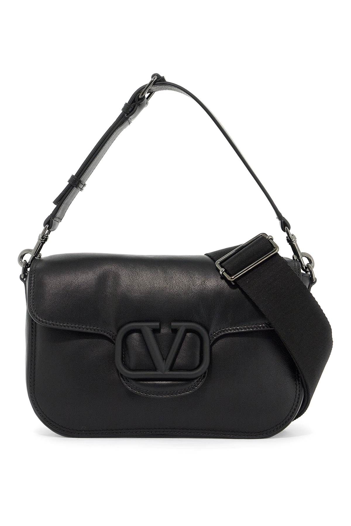 Valentino Vlogo Signature Shoulder Bag In Nappa Leather