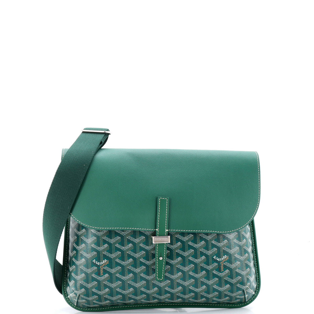 Goyard GOYARD Coursier Messenger Bag Coated Canvas and Leather