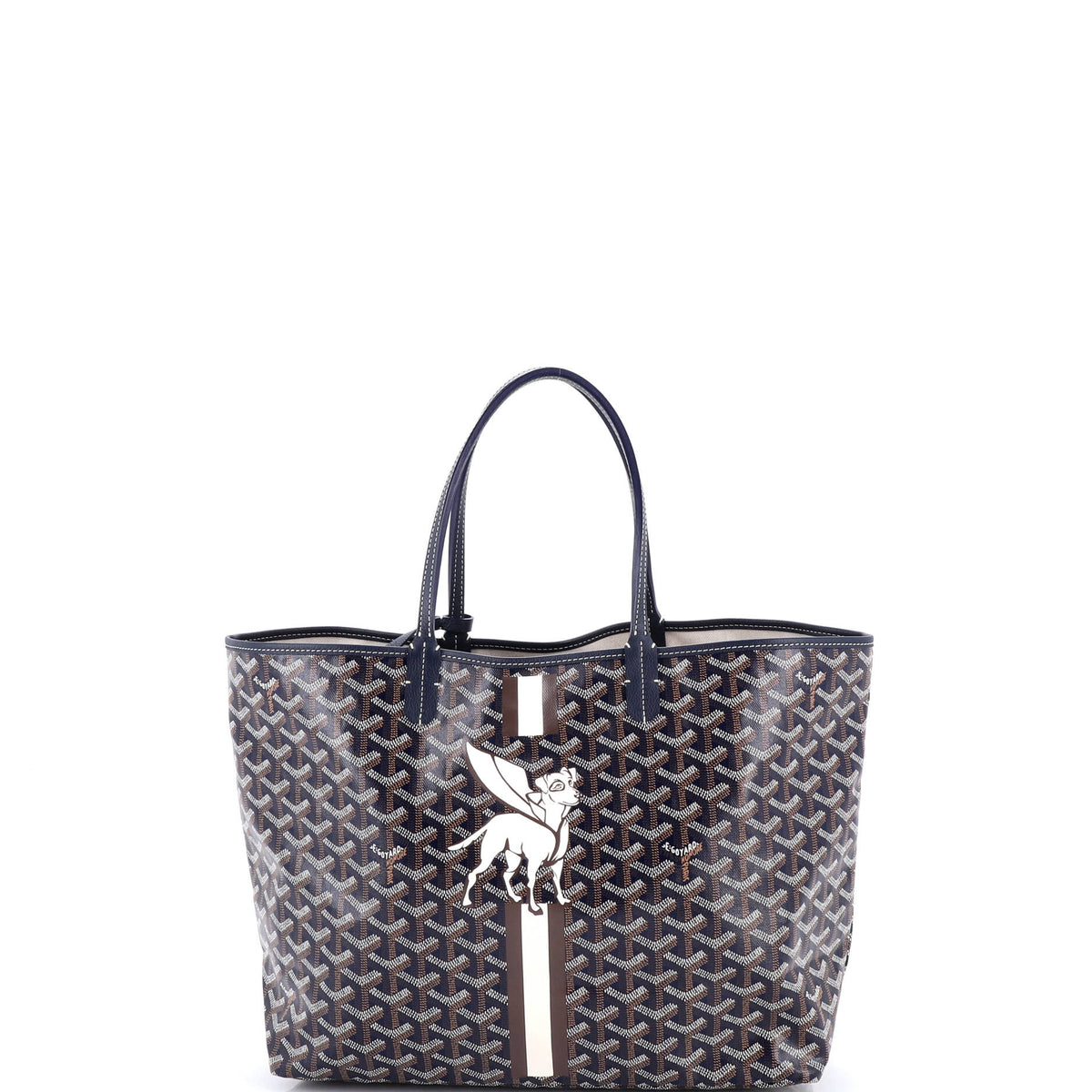 Goyard GOYARD Saint Louis Tote Printed Coated Canvas PM