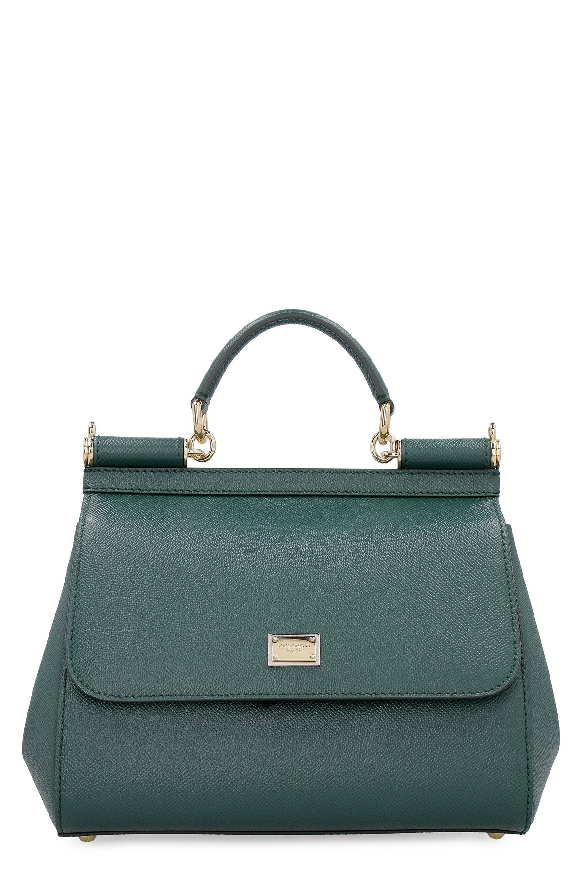 Dolce & Gabbana Women's Dark Green Sicily Large Handbag | BB6002A1001