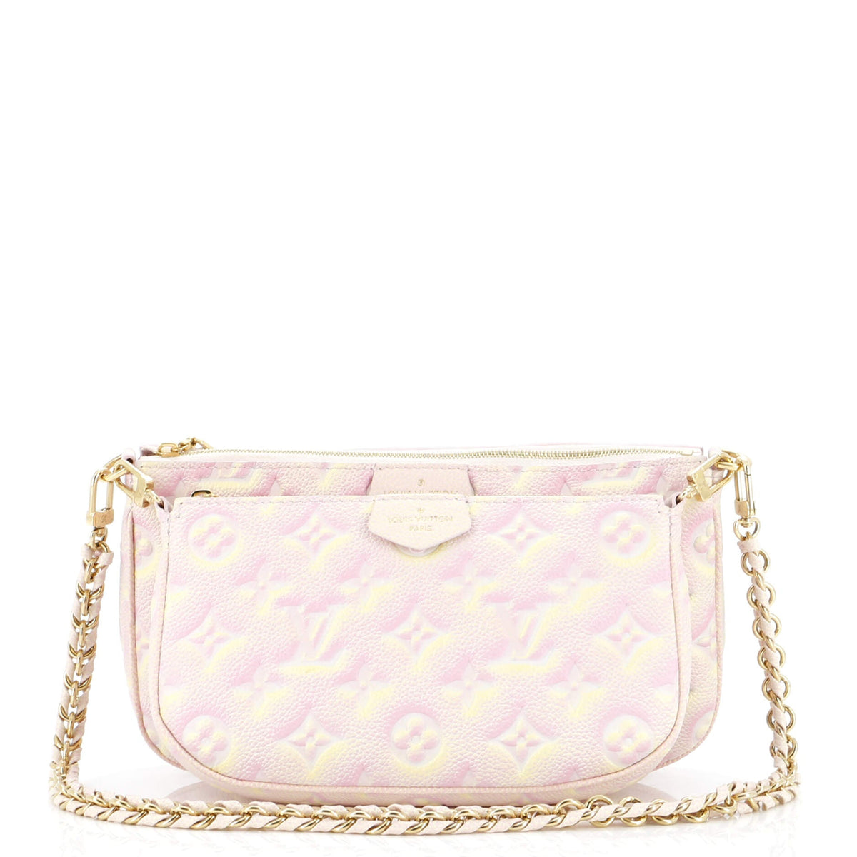 Louis Vuitton Multi Pochette Accessoires Stardust Monogram Empreinte Leather