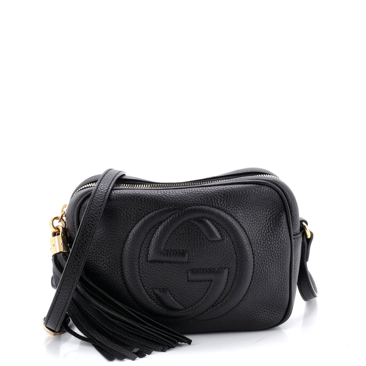 Gucci GUCCI Soho Disco Crossbody Bag Leather Small