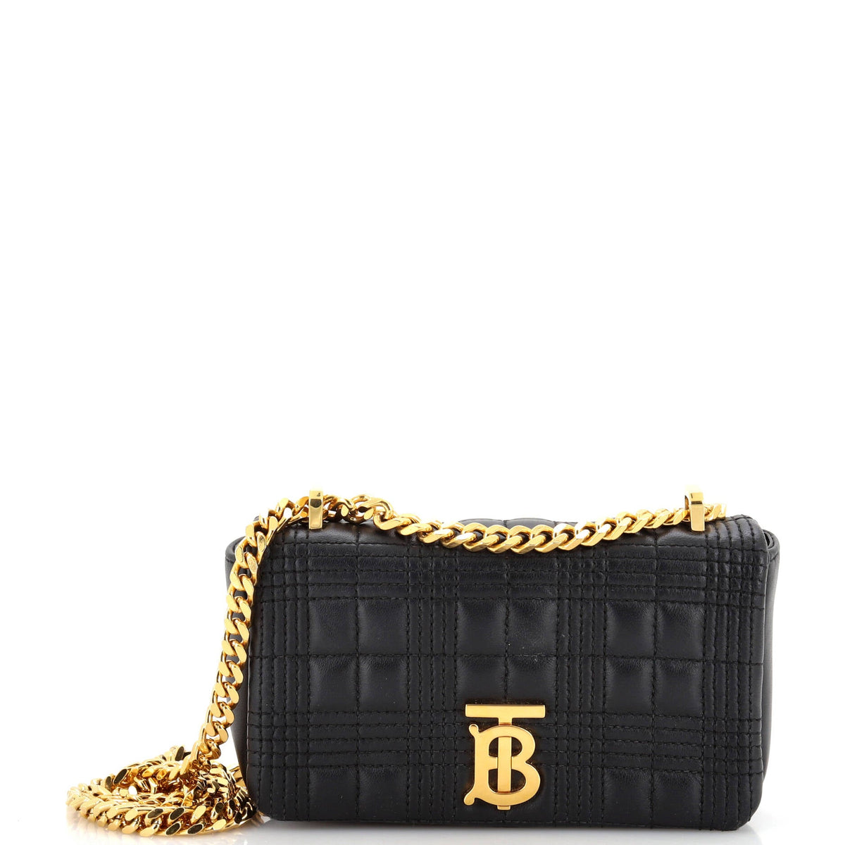 Burberry Lola Shoulder Bag Quilted Lambskin Mini