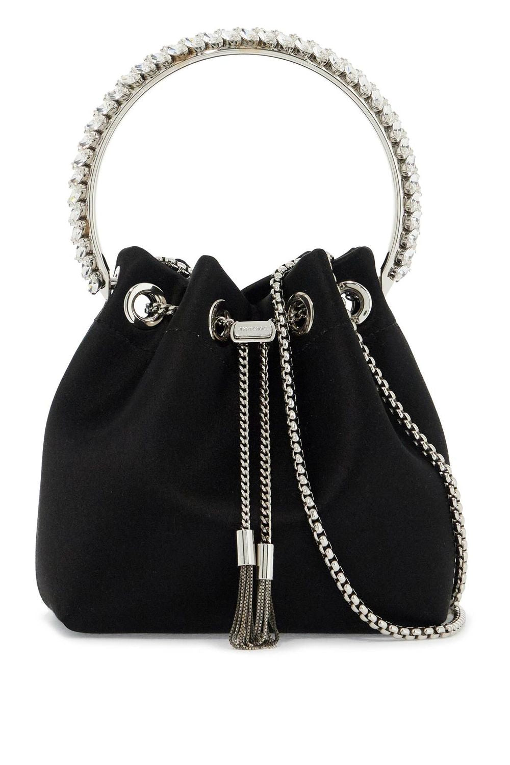 Jimmy Choo Women's Bon Bon Handbag in Nero | BONBONVKM