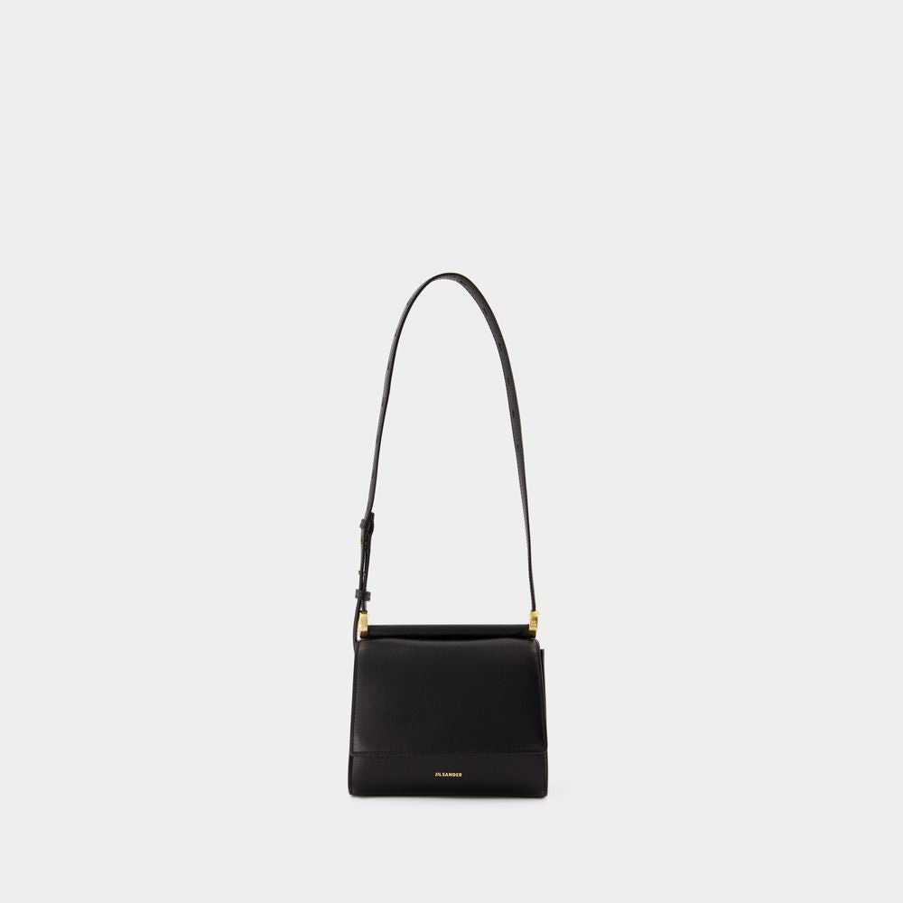 Jil Sander Women's Ghost Mini Shoulder Bag in Black | J07ZH0049 Color P4840 Color 001