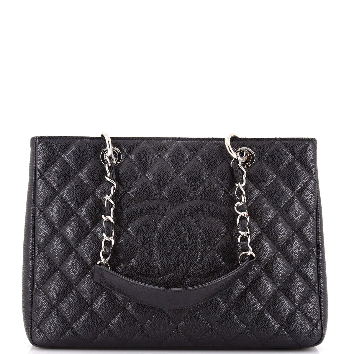 Chanel CHANEL Grand Shopping Tote Quilted Caviar
