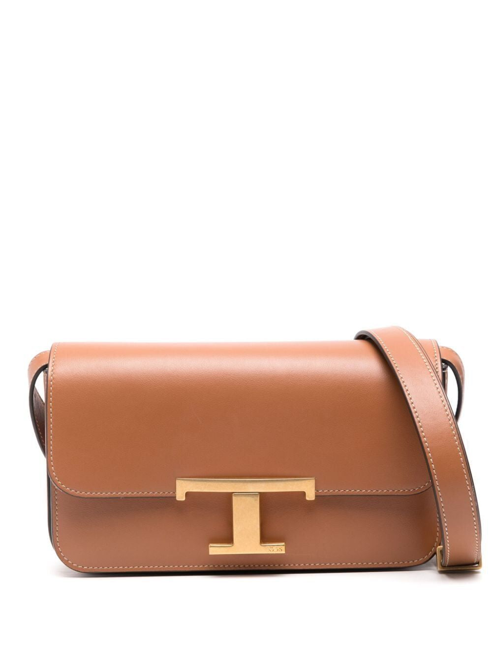 Tod's Women's Timeless Micro T Bag in Brown | Size UNICA | XBWTTTC0000ROR