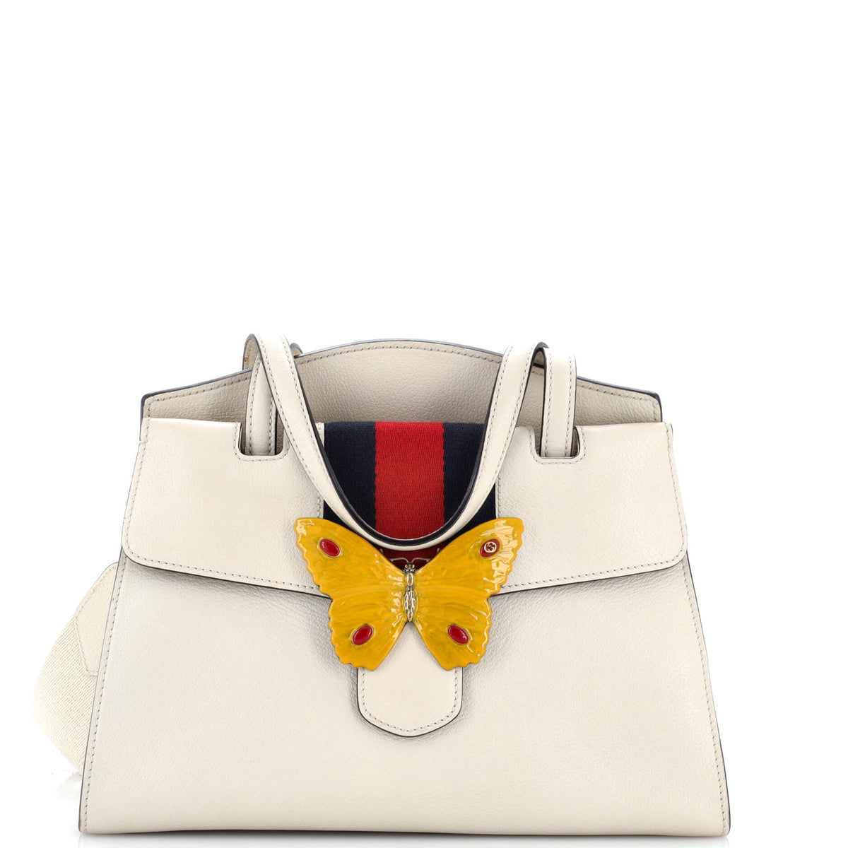 Gucci GUCCI Totem Top Handle Bag Leather Medium