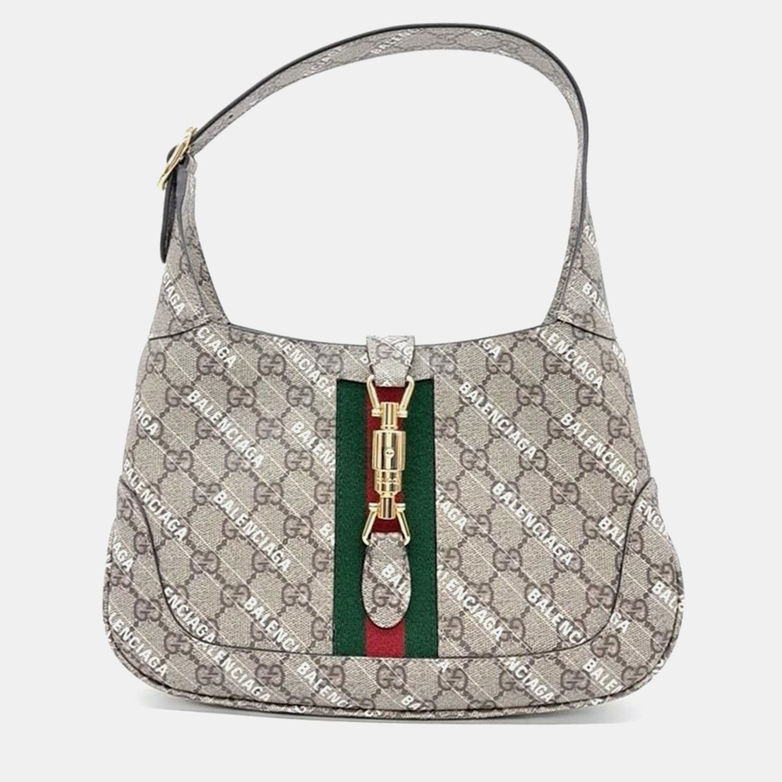 Gucci x Balenciaga Hacker Project Jackie 1961 kleine Hobo-Tasche