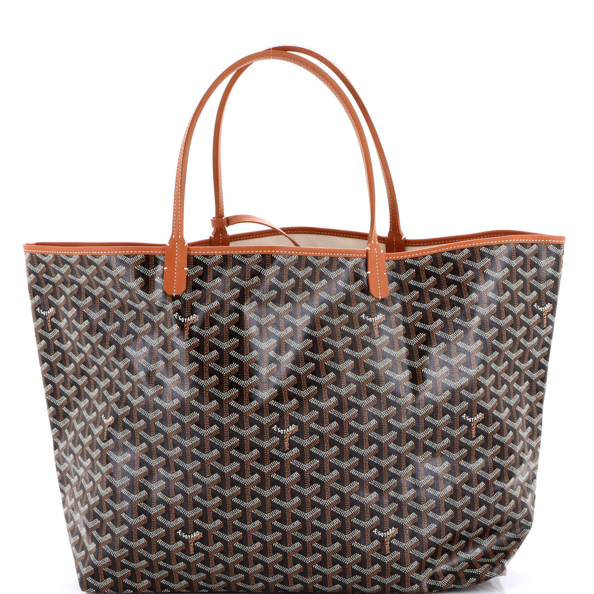 Goyard GOYARD Saint Louis Tote Coated Canvas GM