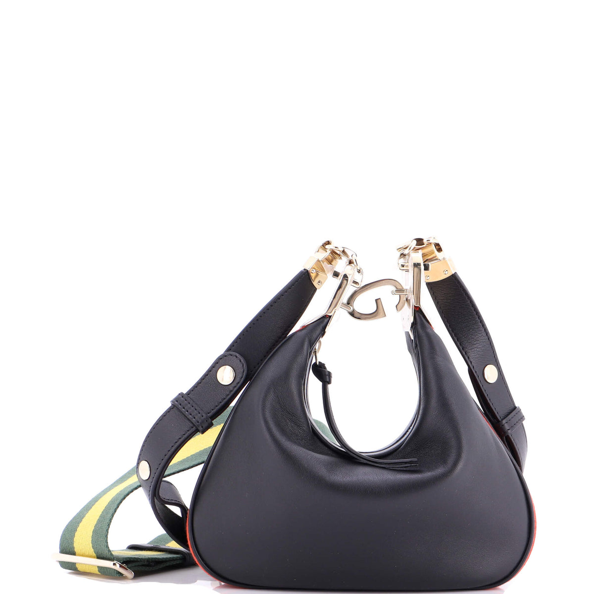Gucci GUCCI Attache Shoulder Bag Leather Small
