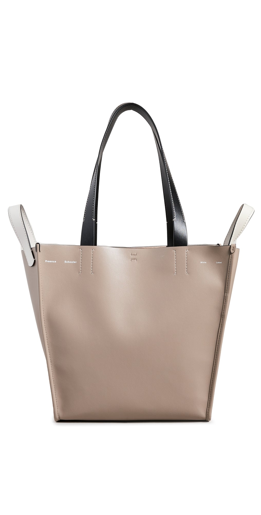 Proenza Schouler White Label Mercer Leather Tote Bag Clay One Size