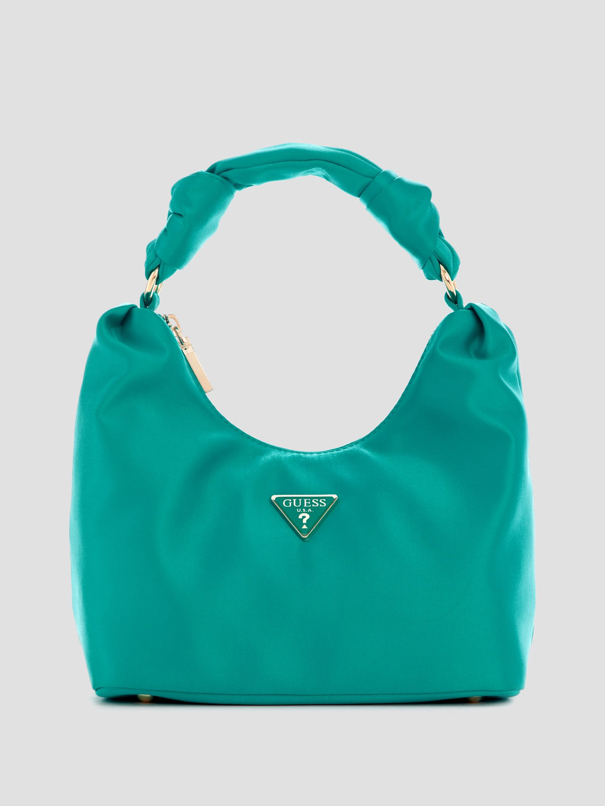 Guess Velina Satin Hobo Bag