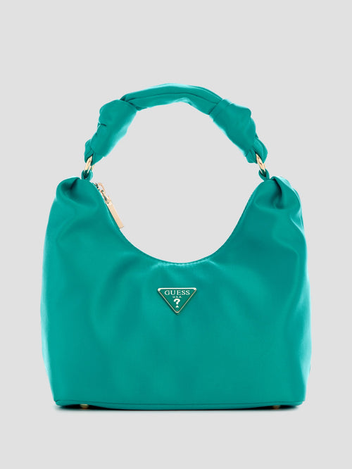 Velina Satin Hobo Bag