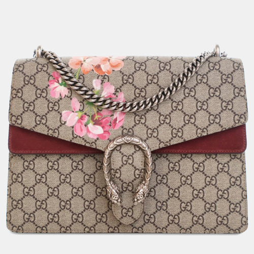 Medium GG Supreme Blooms Dionysus Shoulder Bag