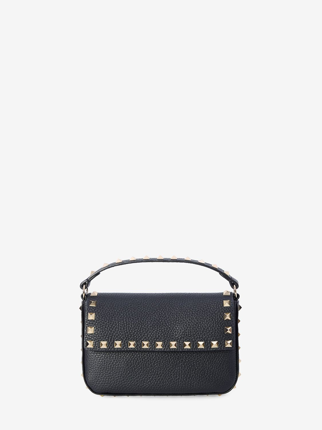 Valentino Garavani Women's Rockstud Mini Tote Bag in Black | 5W2P0W07VSH