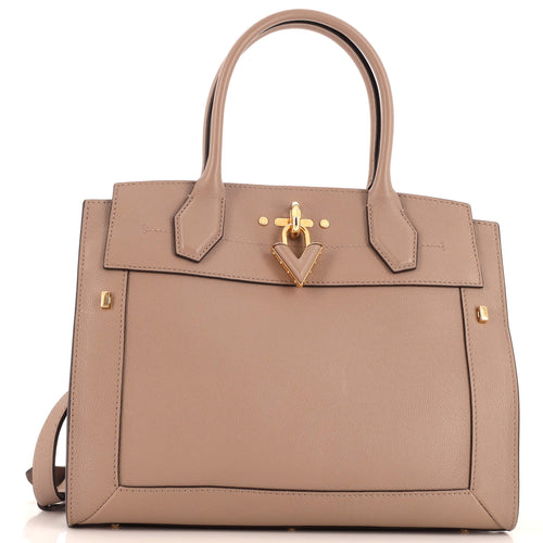 Steamer Handbag Leather MM