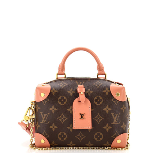 Petite Malle Souple Handbag Monogram Canvas