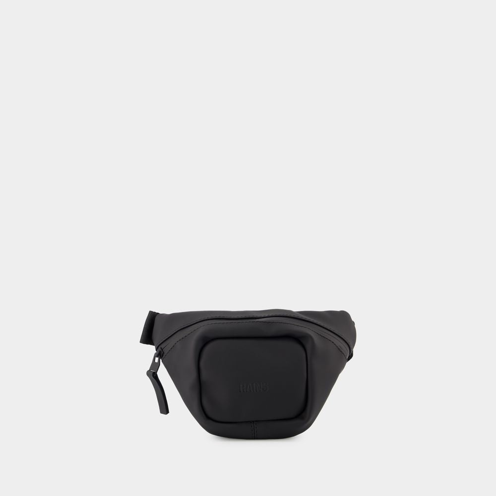 Rains Bum Micro W3 Belt Bag in Black | 14820