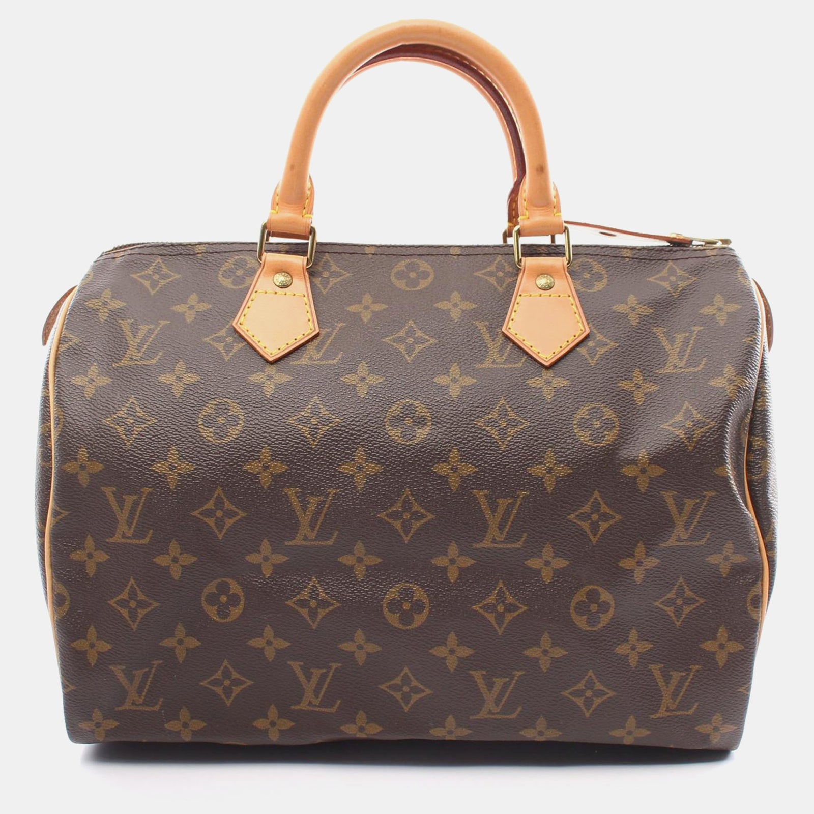 Louis Vuitton Sac cartable Speedy 30 en toile marron