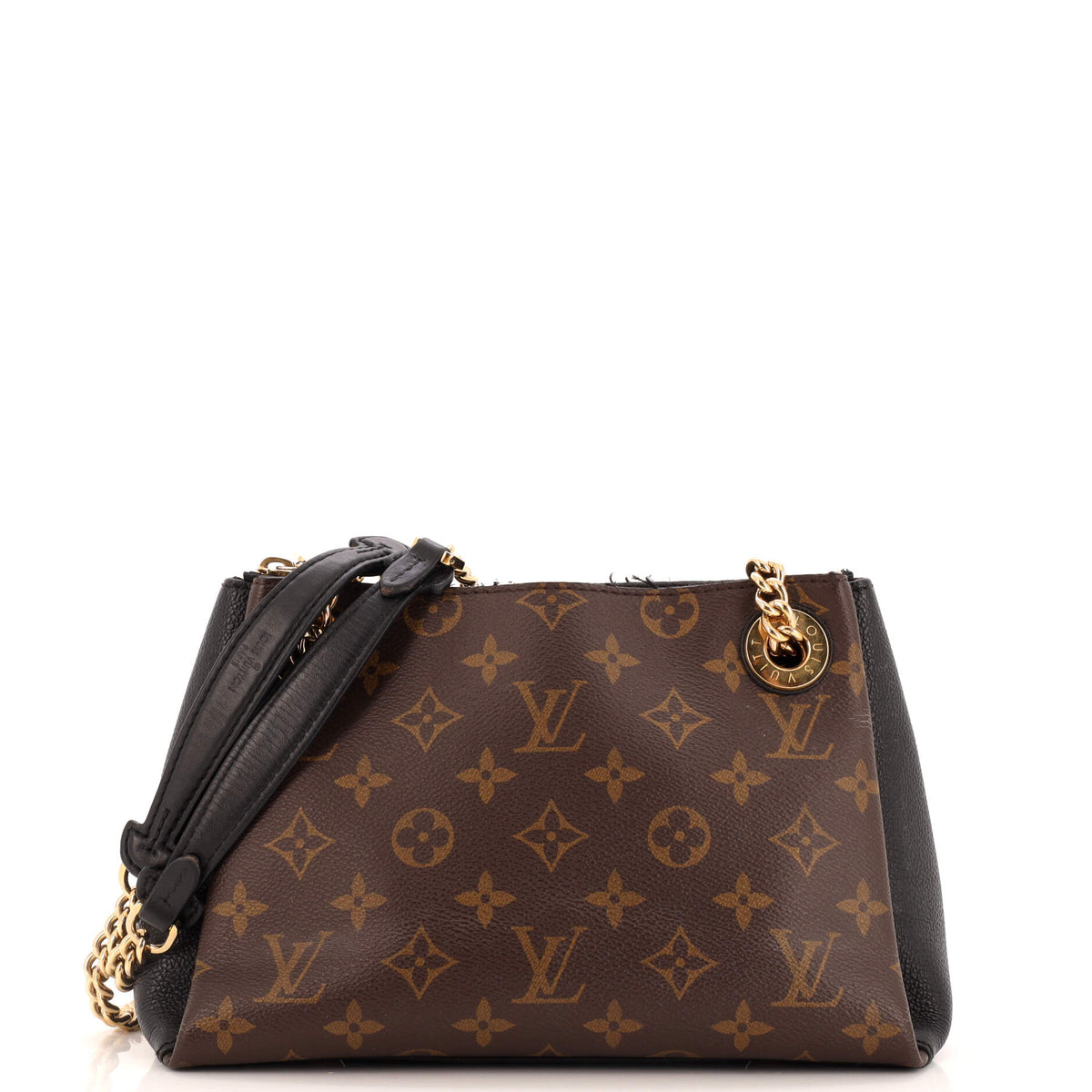 Louis Vuitton Surene Handbag Monogram Canvas with Leather BB