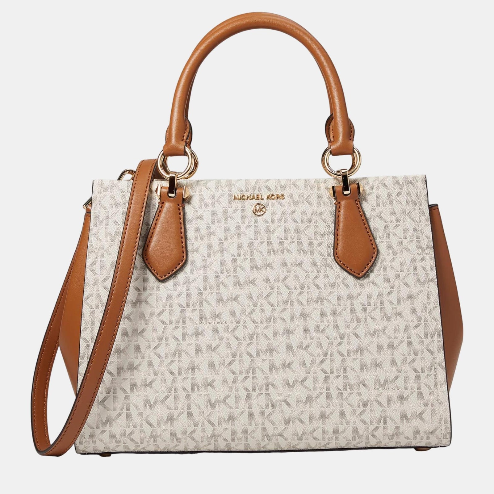 Michael Kors Vanila Leather Satchel