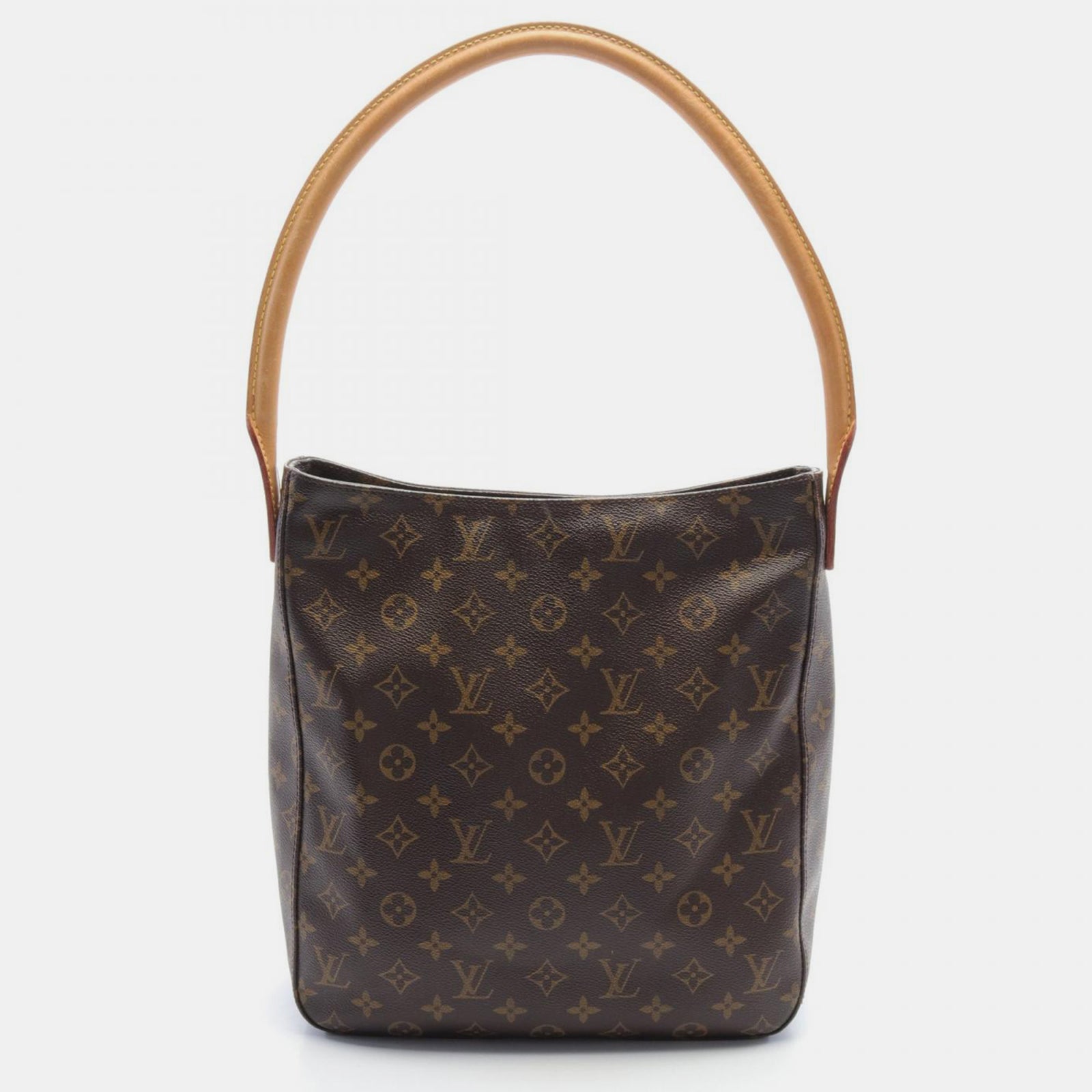 Louis Vuitton Braune Canvas Looping GM Schultertasche