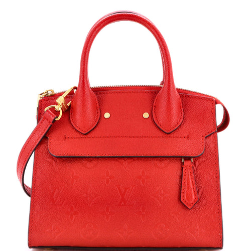 Pont Neuf Handbag Monogram Empreinte Leather Mini