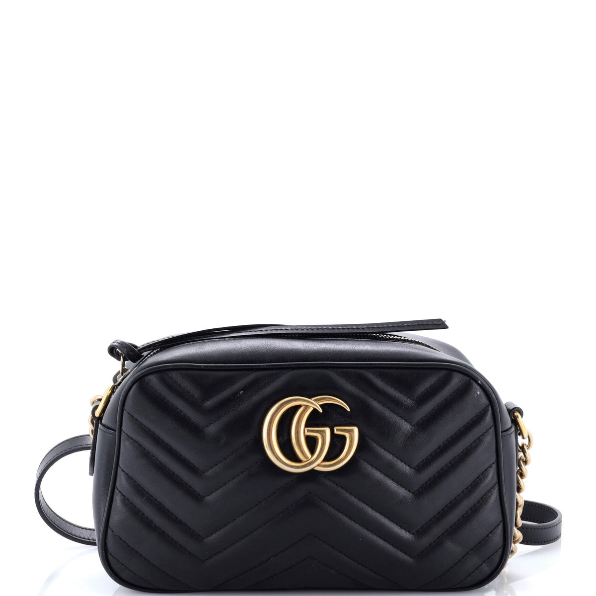 Gucci GUCCI GG Marmont Shoulder Bag Matelasse Leather Small